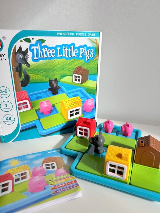 Stem гра Троє поросяток та вовк