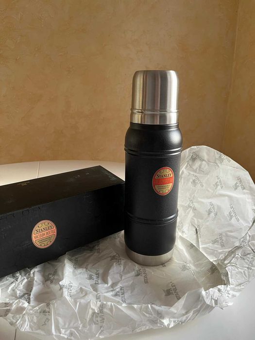 Термос Stanley Milestones Thermal Bottle 1л Black Patina