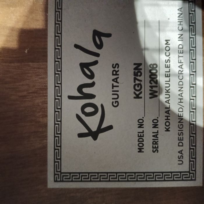 Sprzedam gitarę klasyczną kohala
