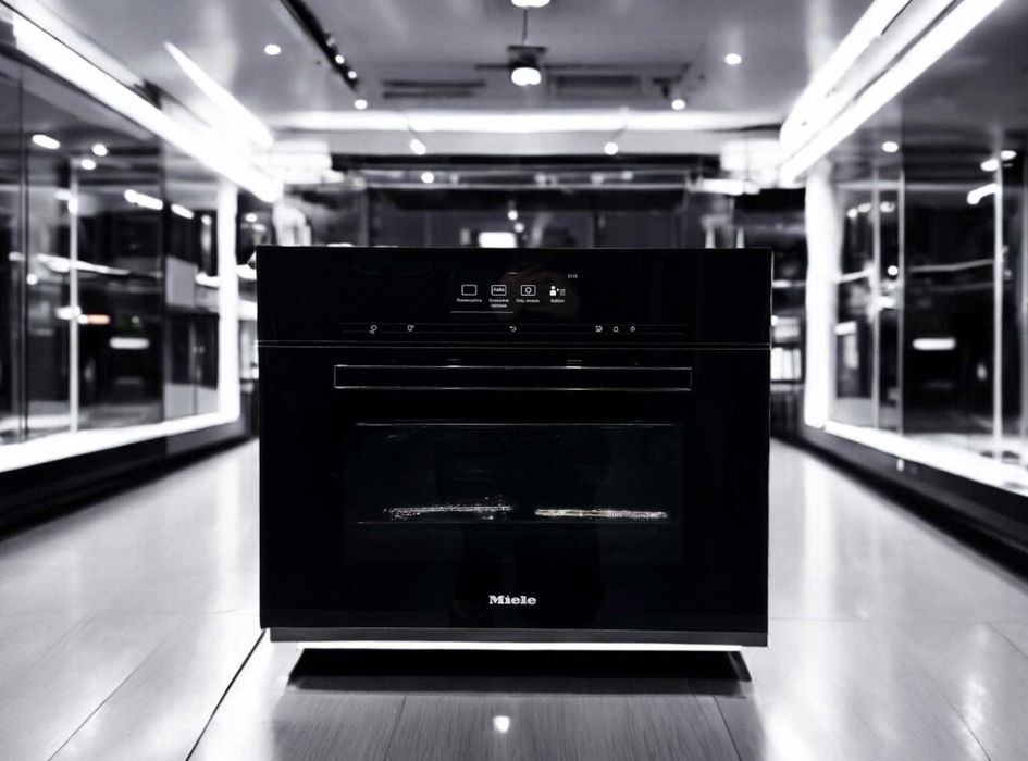 Духова шафа з пароваркою Miele DGC 7845 Obsidian Black духовка