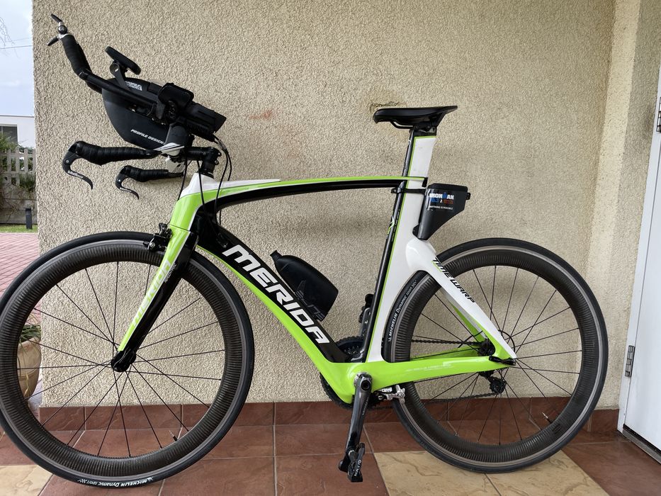 Rower triathlonowy czasowy rozmiar 56 pomiar mocy