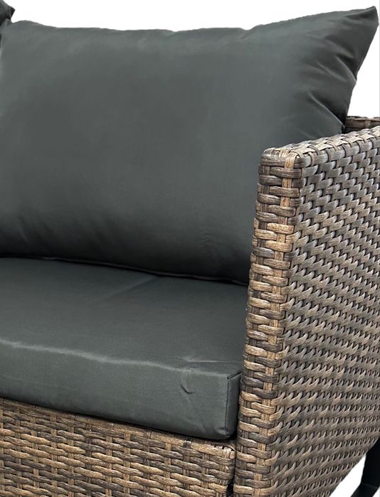 Nowe Meble ogrodowe NOWOCZESNY komplet Wypoczynkowy 2 schowki 4 kolory