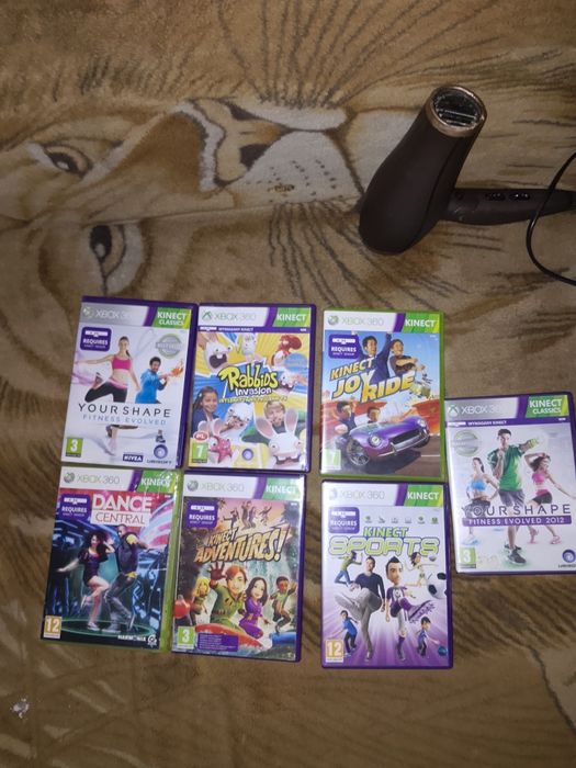 Gry Xbox 360 kinect