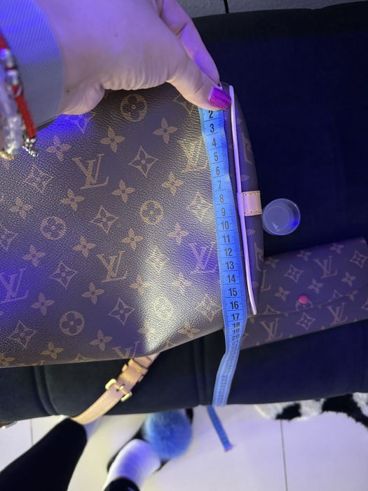 Сумка шкіра LV коричнева