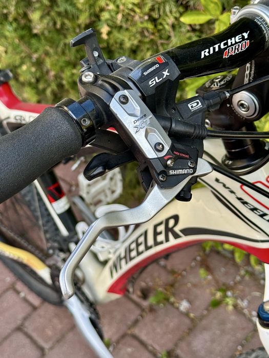 Rower MTB full carbon WHEELER Falcon 20 XT 3x10