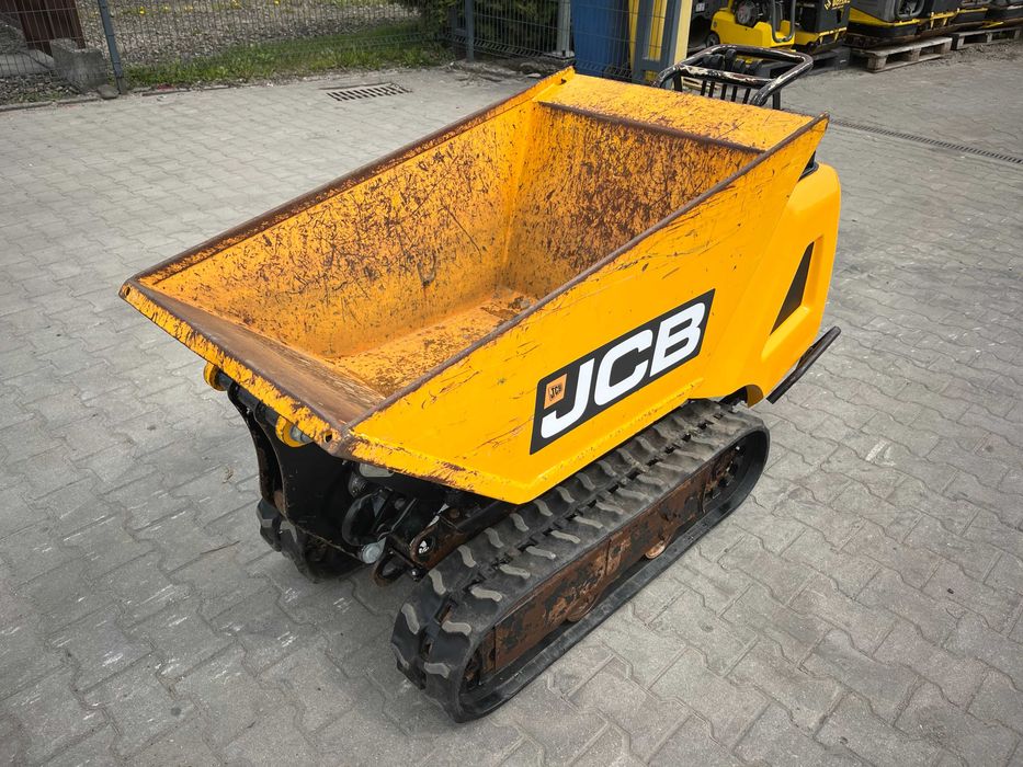 Taczki spalinowe gąsienicowe, wozidło budowlane JCB HTD-5, 2020 rok