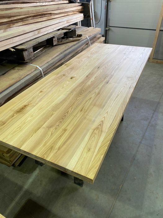 Blat do stołu dębowy lite drewno