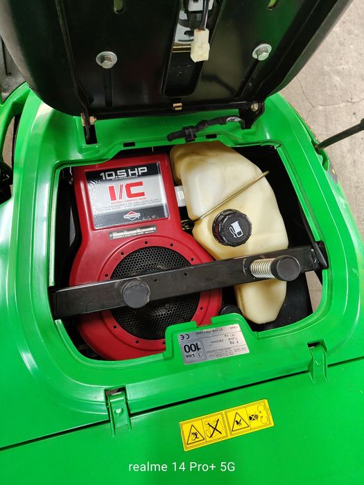 Kosiarka traktorek John Deere castel Gardena sabo