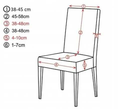 Pokrowce na krzesła miękkie welurowe beżowe 4 sztuki komplet