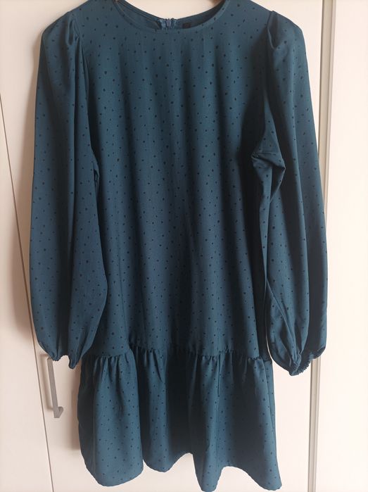 Vestido senhora manga comprida