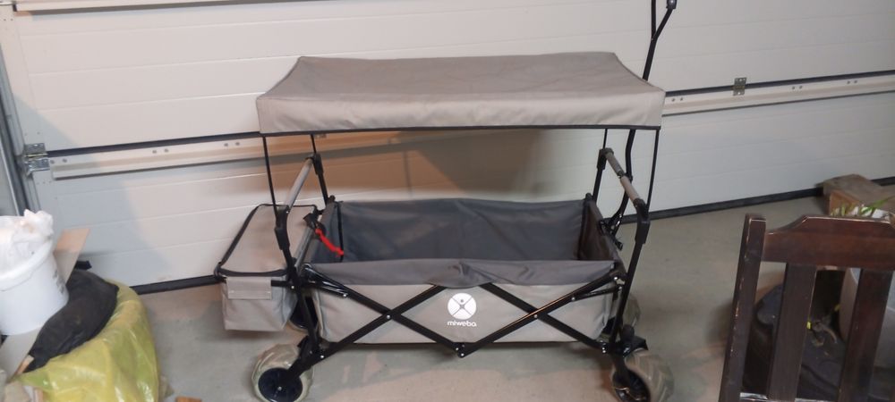 Wózek plażowy MB-10 (ciemno-szary)