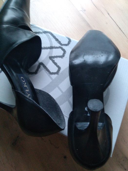 Buty damskie skórzane