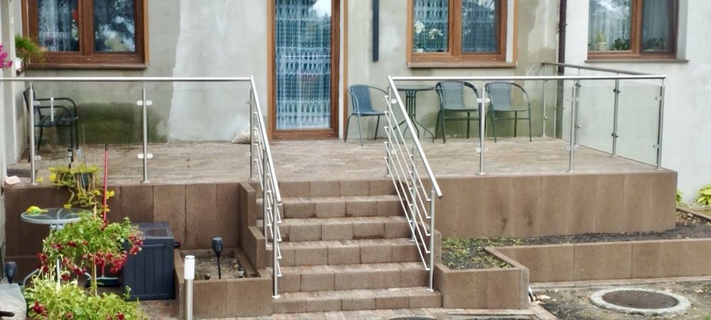 Balustrada ze stali nierdzewnej