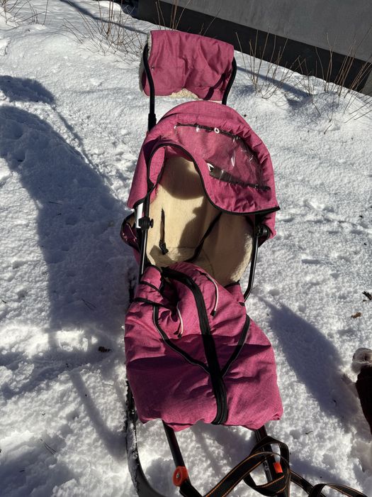 Санки дитячі з теплим конвертом