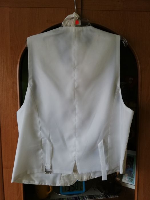 Granatowy garnitur L XL