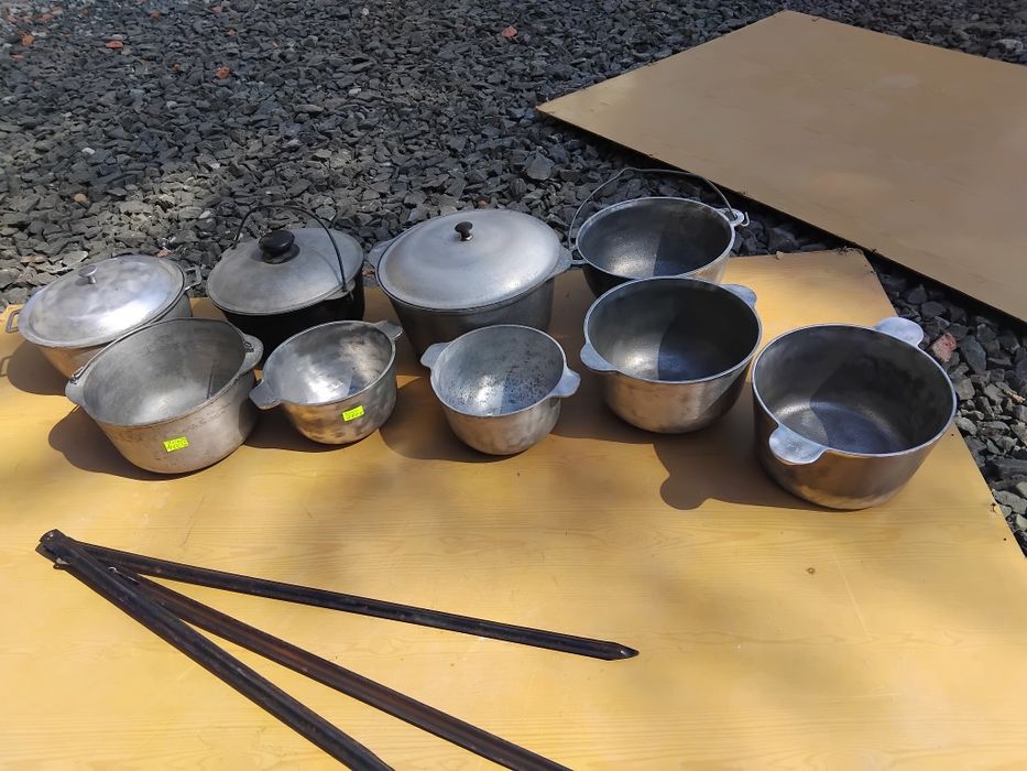 котелки, казанки, походні для відпочинку на природі ссср
