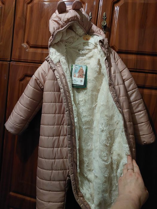 Зимовий комбінезон на дівчинку Pocopiano 110 см