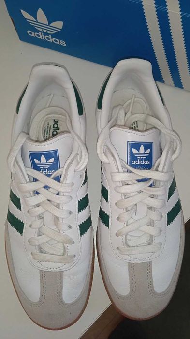Tênis adidas samba verdes originais