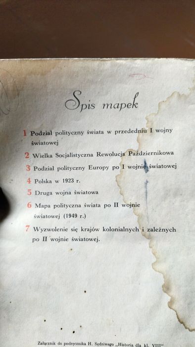 Mapy, czasopisma poniżej 1990r.