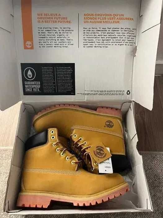 Timberland 6 Premium Waterproof Boot Wheat R.42