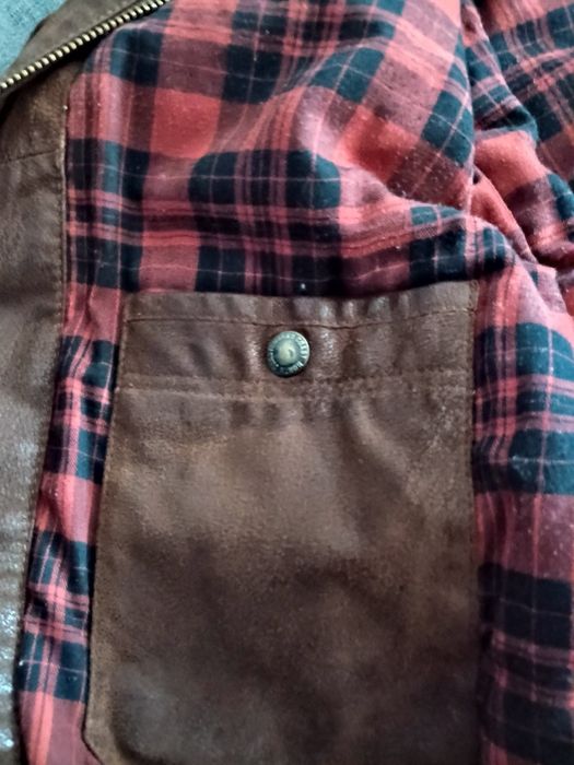 Kurtka skórzana męska