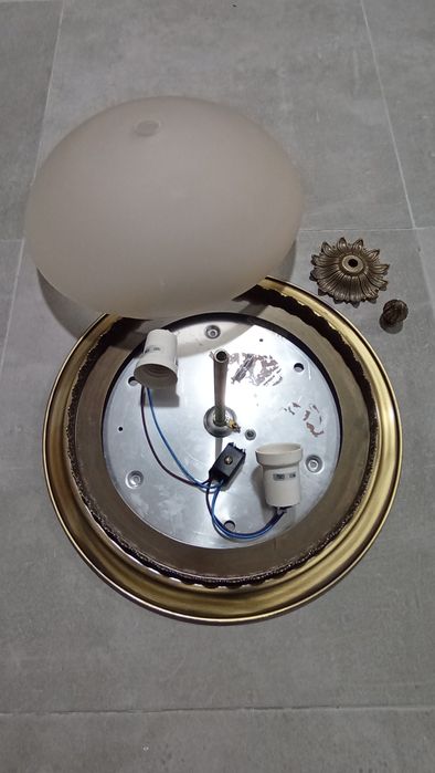 Conjunto de 3 plafons de teto