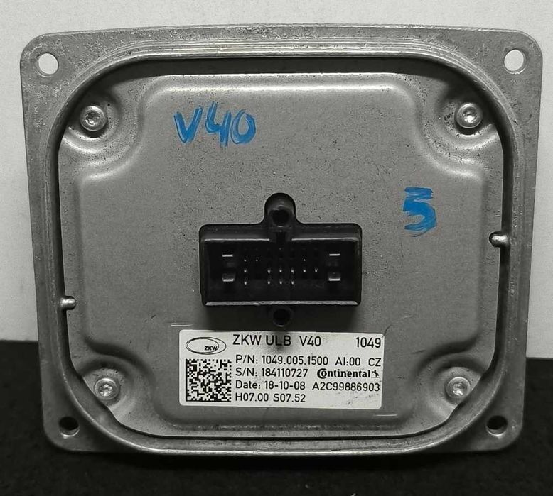 Balástro Xénon / Módulo LED VOLVO V40 Hatchback (525) ano 2018