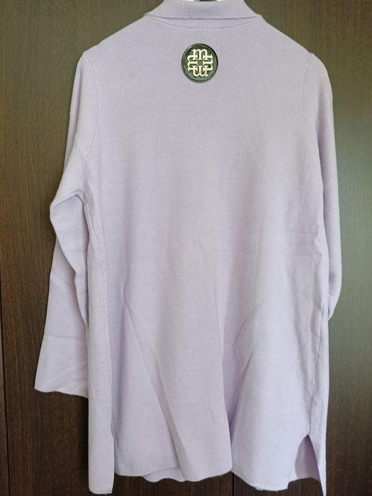 Sweter dłuższy, Monnari,L-42/44, lawendowy.