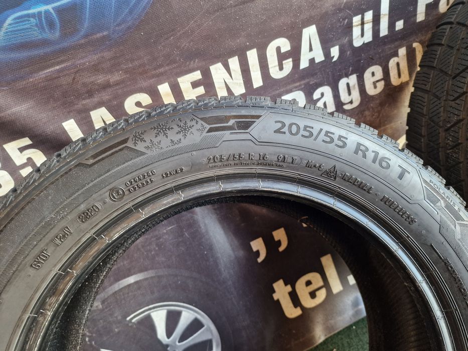 Opony zimowe 205/55/16 Barum Para