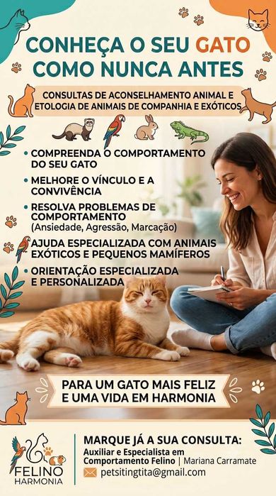 Consultas de aconselhamento animal