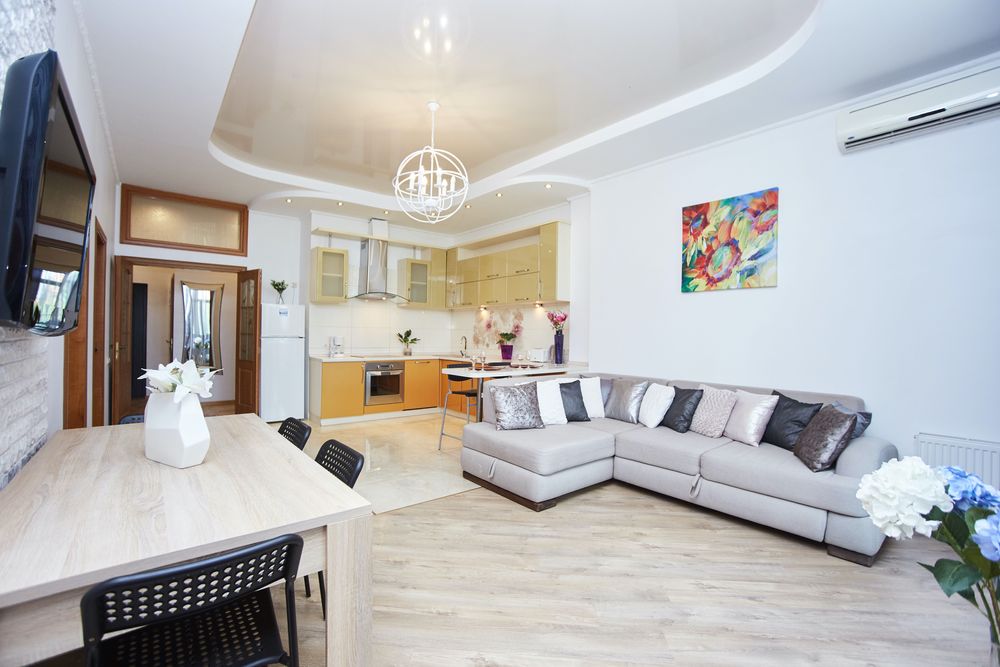 Аркадия Дворец 3 спальни & Джакузи & 3 с/у  & Терраса & Вид моря