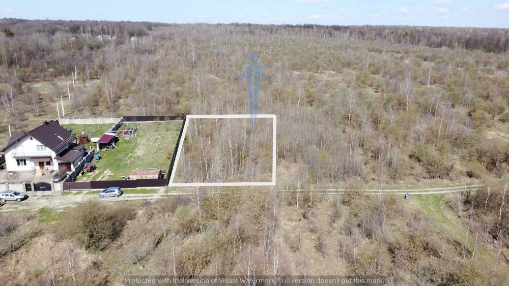 Продаж Ділянка 10 сотих для будівництва. Павлівка. Ліс. Електрика. Новобудови. Будинки