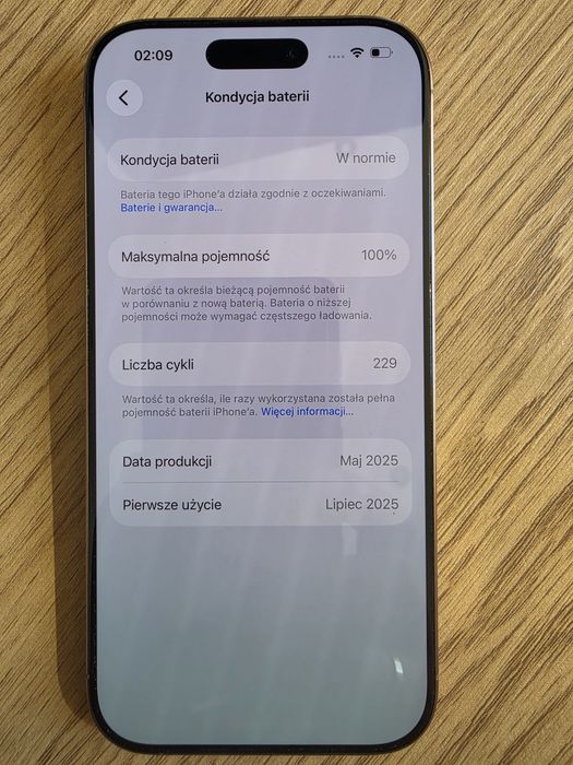IPhone 16 pro 8GB/128GB 5G Stan idealny