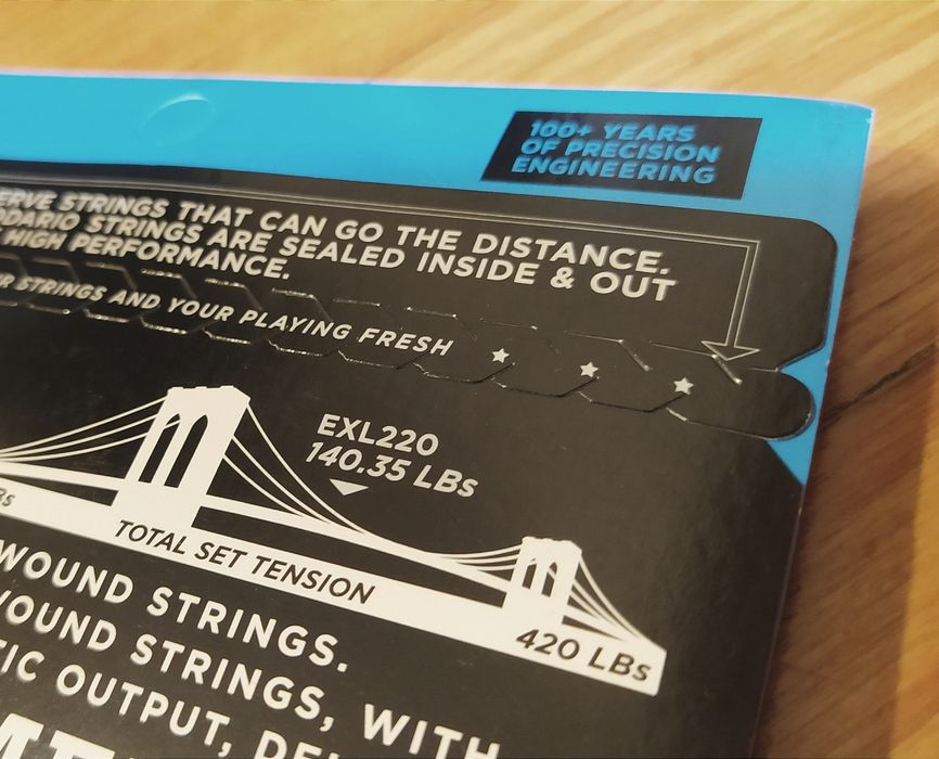 Cordas baixo elétrico 40-95 D'Addario