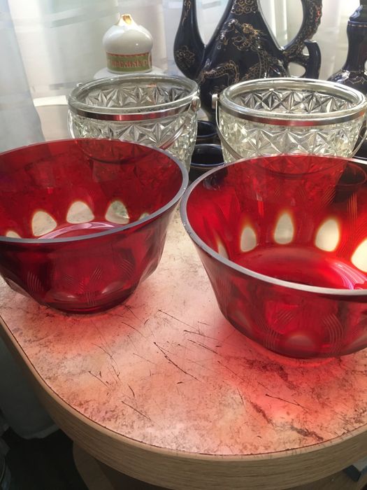 Конфетница хрустал ссср