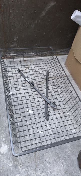 Kosz druciany Ikea z prowadnicami