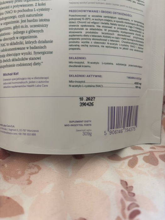 Mioinozytol forte health labs care