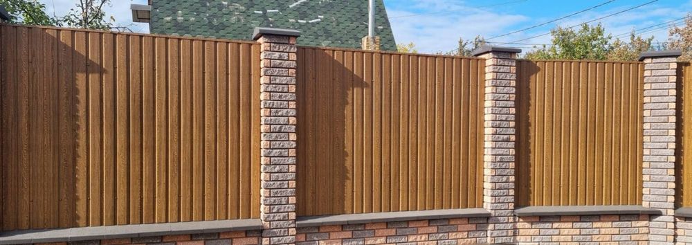 Профнастил металочерепиця металосайдинг штакет водостічні системи