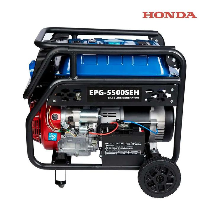 Генератор бензиновый EnerSol EPG-5500SEH/двиг Honda/max5.5кВт/медь/г2