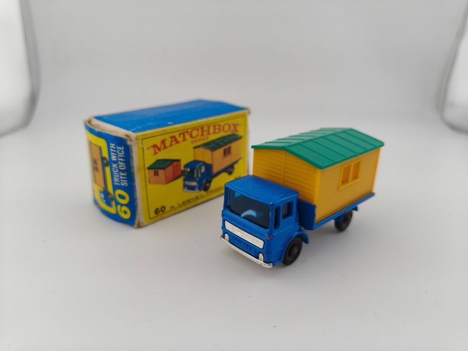 No.16 Matchbox Lesney Truck With Site Office Hut Box