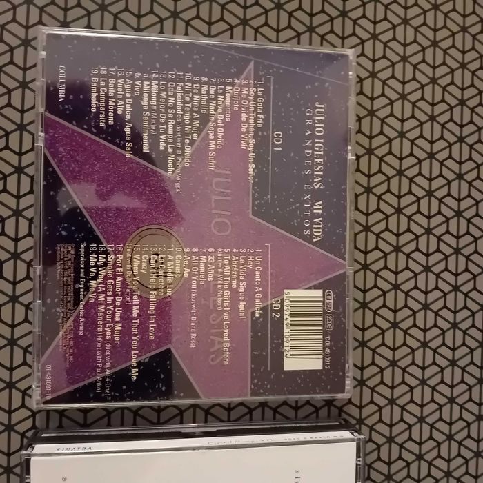 Música em Cd Top Júlio Iglesias e Frank Sinatra