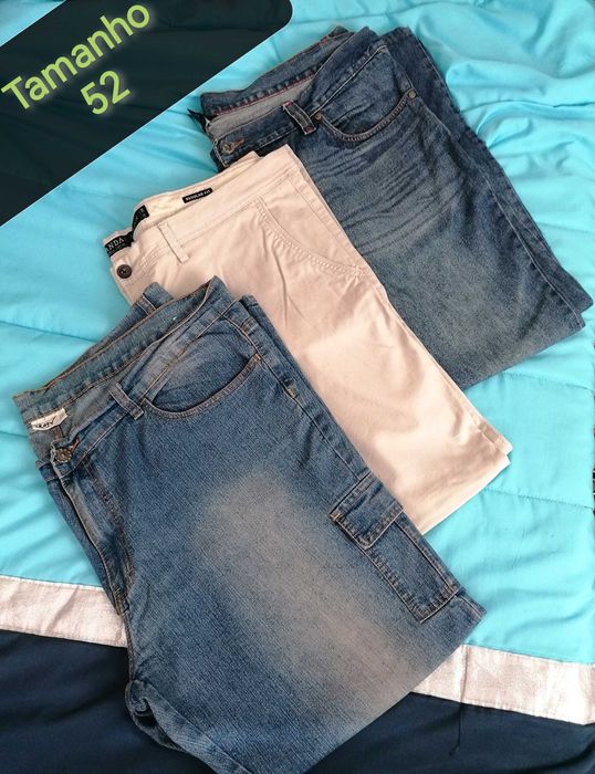 Lote 3 Calças de Homem - 52
