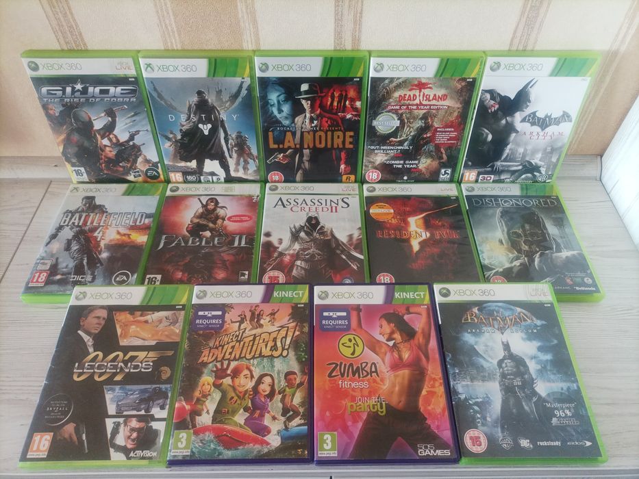 Игровые диски для ПК, PS2, PS4, Xbox 360, Xbox One, Wii, WiiU