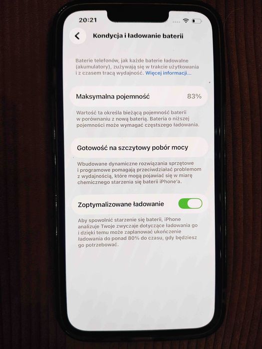 Iphone 13 128GB ciemny