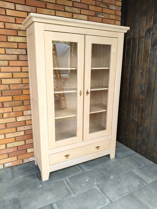 Witryna dębowa / meble holenderskie