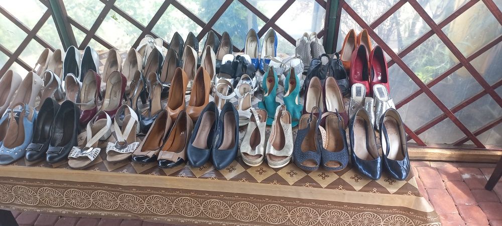 Buty damskie sandałki szpilki kozaki wszystko skóra