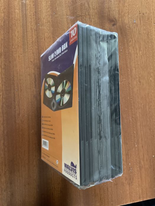 DVD Slim Case / Caixa (10 caixas) NOVAS