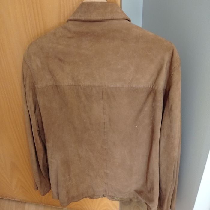 Casaco homem,  em Camurça Massimo Dutti