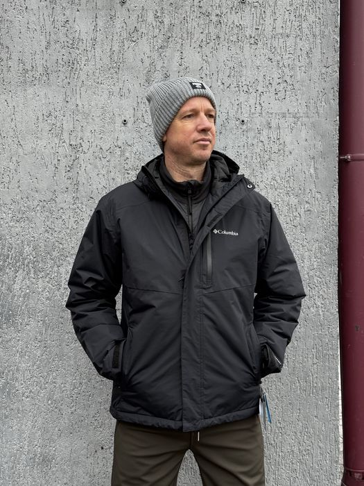 Оригінал Куртка Курточка Columbia зима  XM3788-010 Каламбія М Л  чорна