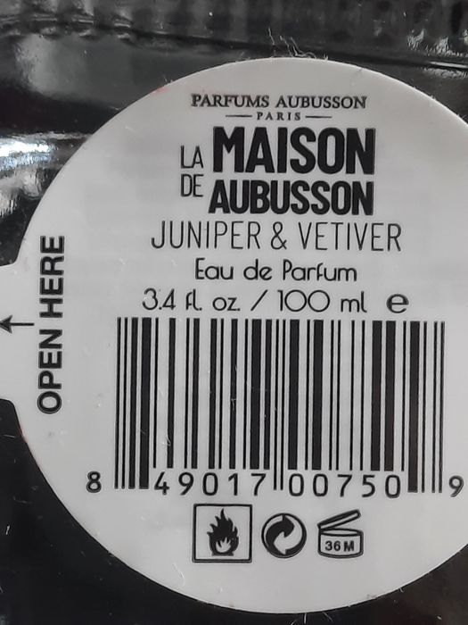 Aubusson perfumy Juniper&Vetiver damskie